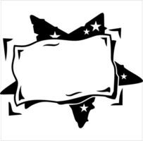 blank paper illustrations vary. Suitable for use as a sticker vector