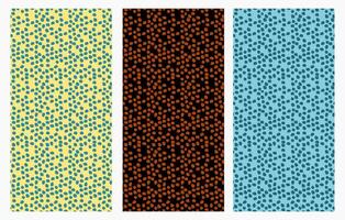 a collection of seamless patterns with an abstract theme. Suitable for a variety of decorations vector
