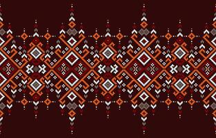 fabric pattern geometric design inspired by traditional ethnic textiles. Design is simple, with a basic motif of shapes. Pattern is fabric applications, such as clothing, home decor, and accessories. vector