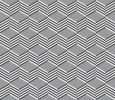 seamless optical isometric pattern vector