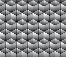 isometric 3d gradient shadow empty cubes seamless pattern vector
