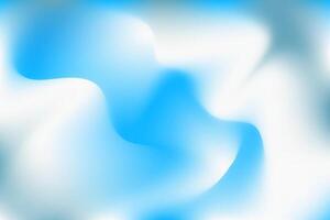 Abstract white and blue color gradient background vector