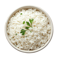 Chinese Rice in a Bowl on Transparent Background png