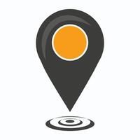 Location pin icons set. Trendy location pin icon concepts vector