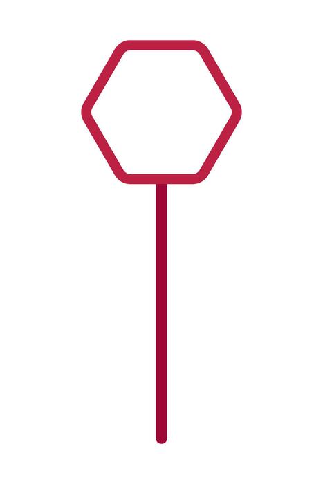 Stop Sign Outline Vector Art, Icons, and Graphics for Free Download