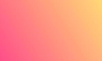 Blurred pink and orange background with gradient style. Modern ambience illustration template idea vector