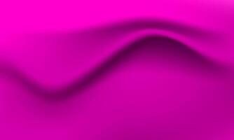 Abstract luxury fabric curved style magenta gradient texture. Modern motion shape illustration vector