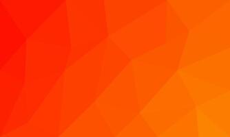 Abstract geometric pattern background. Modern polygon shapes with red and orange gradient texture vector