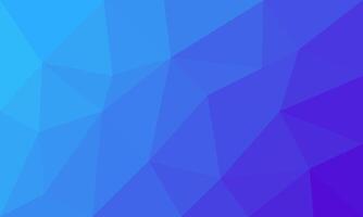 Colorful gradation abstract geometric polygon background. Elegant blue sky color gradient atmosphere illustration template for banner, web, cover, greeting, decoration, display, advertising, surface vector