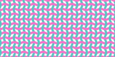 Seamless pattern. Wavy lines like fabric ornament Modern stylish texture. Hand drawn trendy flat style Geometric texture. fuchsia and turquoise wavy lines illustration vector