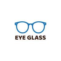 Eye glass editable vector