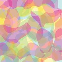 vibrant and colorful abstract background ideal for Instagram posts or templates. The image features overlapping translucent shapes in vibrant hues. vector