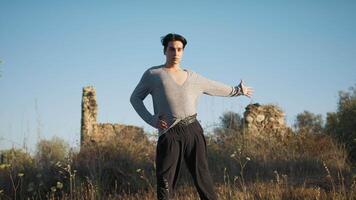 Dancer Boy Performs in Sicily with Open Arms video
