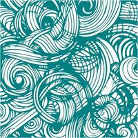 Green and white topographic lines contour map background, hand drawn geographic network map vector