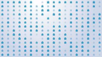 Bug Icon Pattern Background Loop video