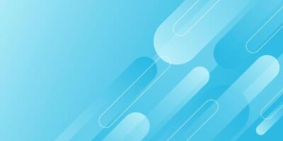 Abstract light blue gradient dynamic background. Modern geometric wallpapers vector