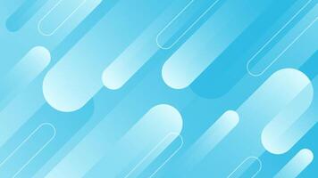 Light blue gradient dynamic background design. Modern geometric wallpapers vector