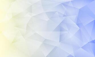 glowing blue and white modern triangle polygon pattern background vector