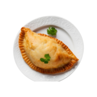 Fried Empanadas with Minced Beef, Perfect for Design Projects, Transparent Background png