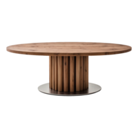 Old World Charm Retro Wooden Table Isolated on a Transparent Background Ideal for Rustic and Vintage Themes png