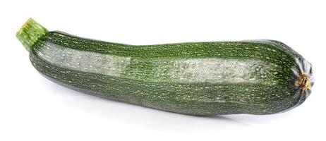 Fresh green zucchini isolated on a white backgrond photo