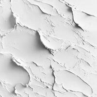 Abstract White Paint Texture with Swirls and Lines photo