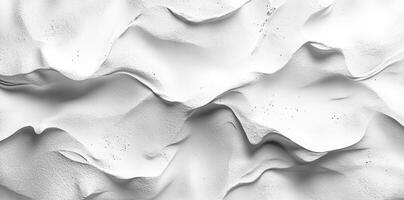 Abstract White Wavy Surface with Subtle Texture photo