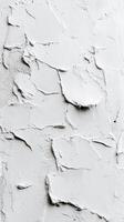 Textured White Paint Surface with Abstract Patterns photo