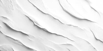 Abstract White Textured Surface with Wavy Lines photo