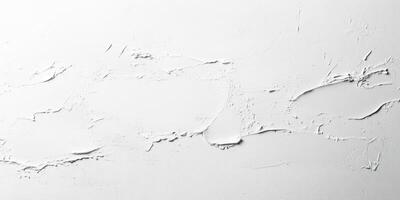 White Paint Texture with Uneven Strokes and Subtle Cracks photo