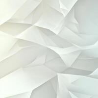 Abstract White Geometric Pattern with Subtle Depth and Texture photo