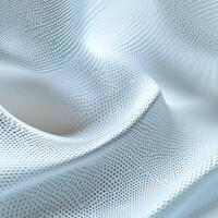 Abstract White Surface with Perforated Dot Pattern photo