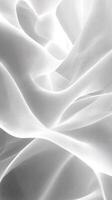 Abstract White Curving Lines with a Light Source photo