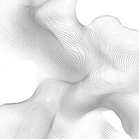 Abstract Wavy Pattern with Intersecting Lines photo