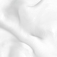 Abstract White Wavy Surface with Thin Lines photo