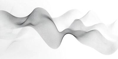 Abstract Grey and White Wavy Lines Pattern photo