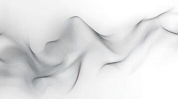 Abstract Grey and White Wavy Lines Background photo