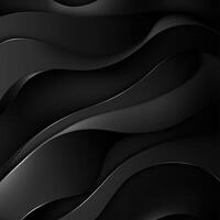 Abstract Black and White Wavy Pattern Background photo
