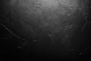 Black Textured Surface with Subtle Light Reflection photo
