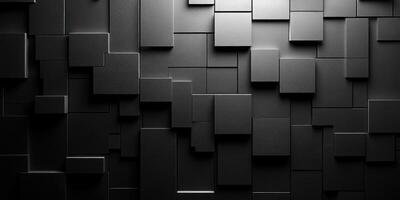 Abstract Black and White Geometric Pattern with Subtle Texture photo