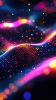 Abstract Colorful Lights and Bokeh Effect photo