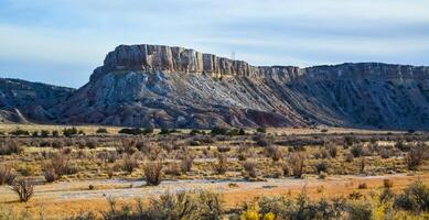 Natural Landscape, Erosive Rock Formations in New Mexico photo