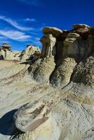 Rock formations at the Ah-shi-sle-pah Wash, Wilderness Study Area, New Mexico photo