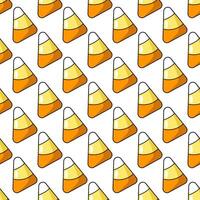 Halloween pattern. Seamless pattern of lollipops, candies. Sweets for the game trick or treat vector