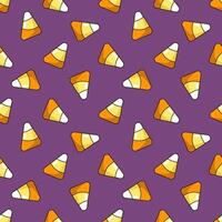 Halloween pattern. Seamless pattern of lollipops, candies. Sweets for the game trick or treat vector