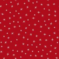 Cute Christmas doodle style pattern. Hand-drawn snowflakes. Infinite Texture, Digital Paper Pattern vector