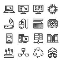 computer icon set vector