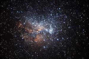 A breathtaking view of a starry night sky filled with countless stars in a clear, dark setting photo