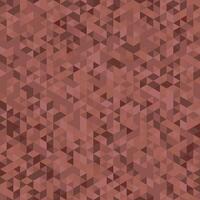 Red seamless geometric pattern. Color tile mosaic triangle endless texture. Abstract trendy endless background. Fashion tileable print vector
