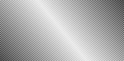 Striped halftone pattern. Black and white monochrome background with diagonal lines. Minimalistic print vector